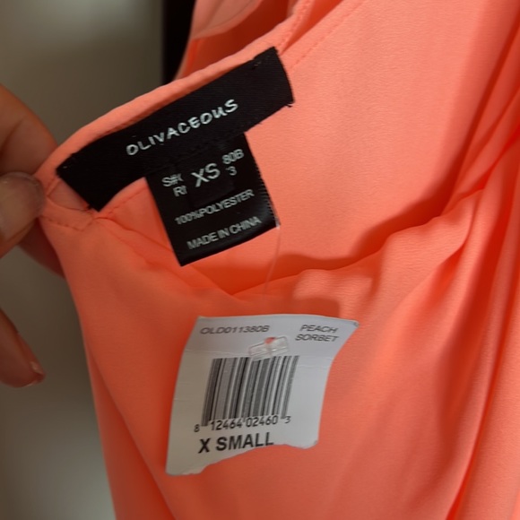 Florence Fuchsia Ruffle Midi Dress casual and loose sizeXS with tag on it. - Picture 3 of 6